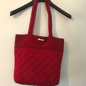 Vera Bradley tote Deep red